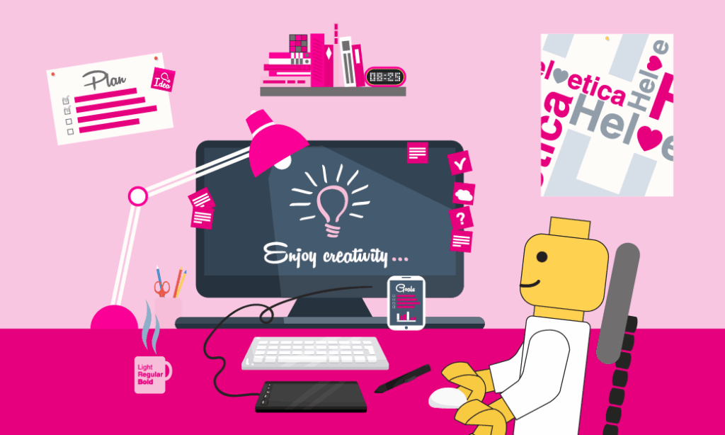 creative design and branding graphic